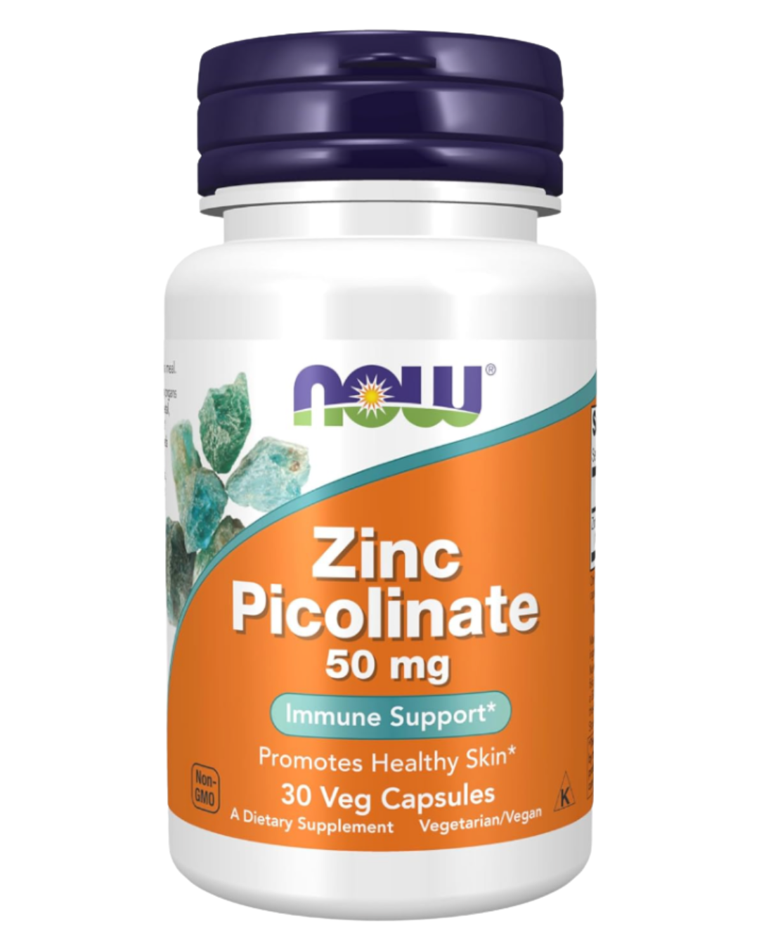 Zinc Picolinato — vista frontal del envase