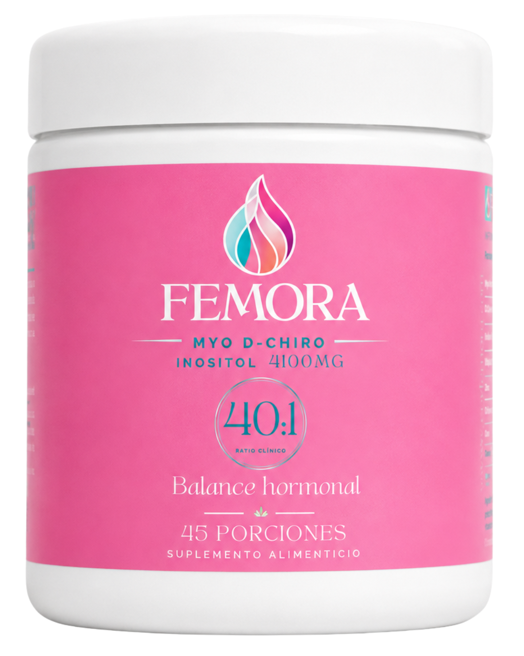 Myo D-Chiro Inositol — vista frontal del envase