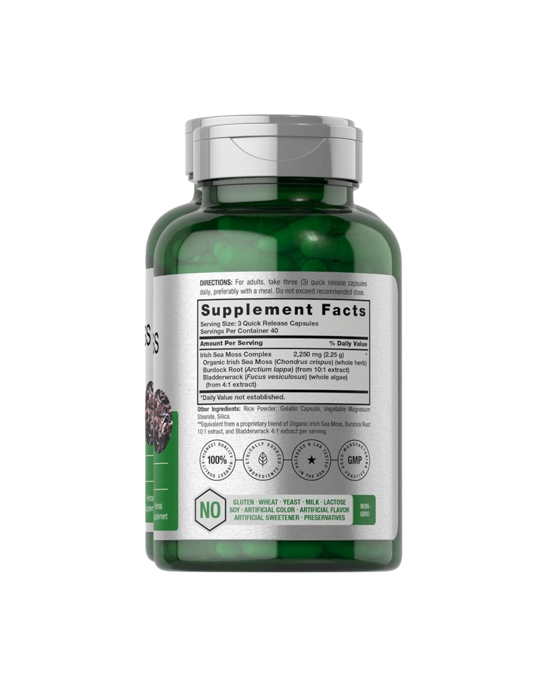 Sea Moss Complex — información del suplemento