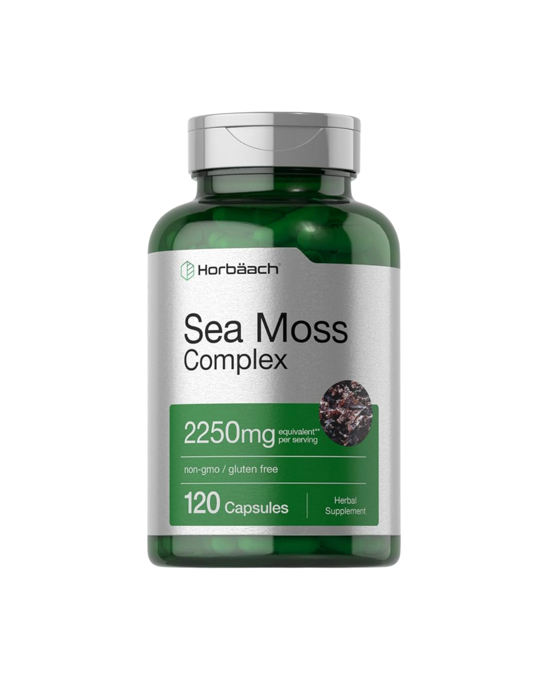 Sea Moss Complex 2250 mg — 120 cápsulas