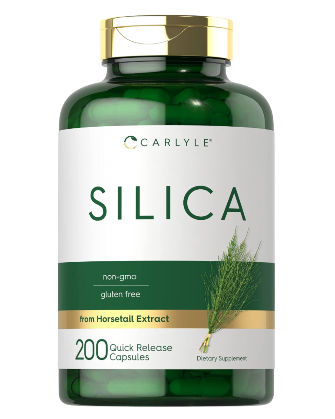 Silicio (Silica) de Cola de Caballo — frasco